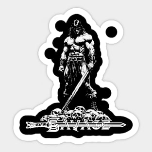 Savage Sword Conan Cimmeria Barbarian Robert E. Howard Hyborian Crom Sticker